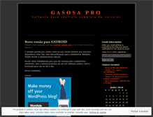 Tablet Screenshot of gasosapro.wordpress.com