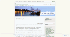 Desktop Screenshot of ilheuscomamor.wordpress.com