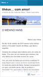 Mobile Screenshot of ilheuscomamor.wordpress.com