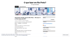 Desktop Screenshot of oquefazeremriopreto.wordpress.com