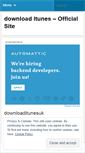 Mobile Screenshot of downloaditunesuk.wordpress.com
