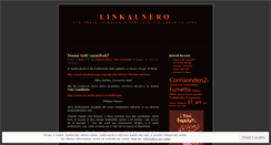 Desktop Screenshot of linkalnero.wordpress.com