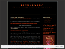 Tablet Screenshot of linkalnero.wordpress.com