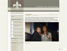 Tablet Screenshot of cookiesandwarmmilk.wordpress.com