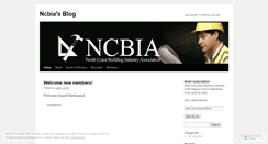 Desktop Screenshot of ncbia.wordpress.com