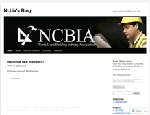 Tablet Screenshot of ncbia.wordpress.com