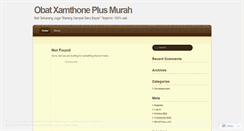 Desktop Screenshot of obatxamthoneplus64.wordpress.com