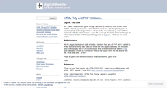 Desktop Screenshot of digitaldweller.wordpress.com