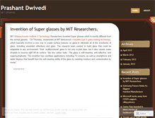 Tablet Screenshot of pdwivedi.wordpress.com