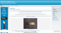 Desktop Screenshot of exoticsteel.wordpress.com