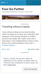 Mobile Screenshot of fourgofurther.wordpress.com