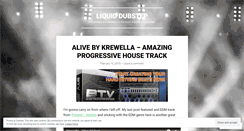 Desktop Screenshot of liquiddubstep.wordpress.com