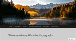 Desktop Screenshot of boneywhitefoot.wordpress.com