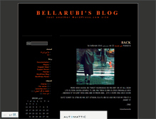 Tablet Screenshot of bellarubi.wordpress.com