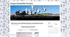 Desktop Screenshot of gruppotricolore.wordpress.com