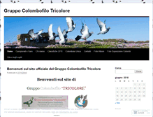 Tablet Screenshot of gruppotricolore.wordpress.com