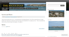 Desktop Screenshot of micoudianvoices.wordpress.com