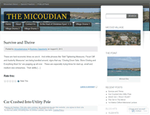Tablet Screenshot of micoudianvoices.wordpress.com