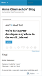 Mobile Screenshot of anya666.wordpress.com