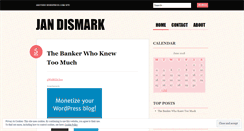 Desktop Screenshot of jandismark.wordpress.com