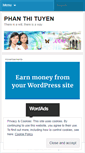 Mobile Screenshot of phantuyen.wordpress.com