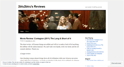 Desktop Screenshot of 2blu2btrusreviews.wordpress.com