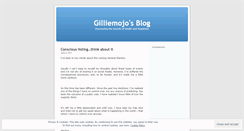 Desktop Screenshot of gilliemojo.wordpress.com