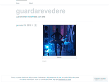 Tablet Screenshot of guardarevedere.wordpress.com