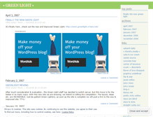 Tablet Screenshot of greenlightgossip.wordpress.com