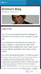 Mobile Screenshot of erinina.wordpress.com