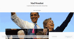 Desktop Screenshot of madwombat.wordpress.com