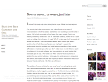 Tablet Screenshot of blogdoterikcamerondotorg.wordpress.com