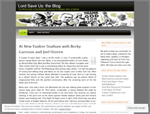 Tablet Screenshot of lordsaveus.wordpress.com