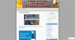 Desktop Screenshot of cobaberbagi.wordpress.com