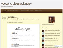 Tablet Screenshot of beyondbluestockings.wordpress.com