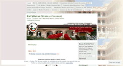 Desktop Screenshot of mbbs8bmc.wordpress.com