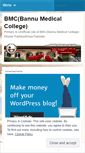 Mobile Screenshot of mbbs8bmc.wordpress.com