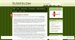 Desktop Screenshot of dutchbeerpages.wordpress.com