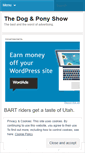 Mobile Screenshot of dognpony.wordpress.com