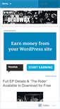 Mobile Screenshot of deadwax.wordpress.com