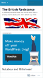 Mobile Screenshot of britishresistance.wordpress.com
