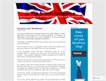 Tablet Screenshot of britishresistance.wordpress.com