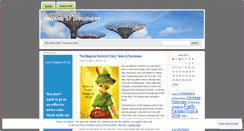 Desktop Screenshot of discvoyager.wordpress.com