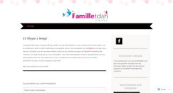 Desktop Screenshot of familletdah.wordpress.com