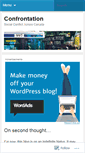 Mobile Screenshot of confrontation.wordpress.com