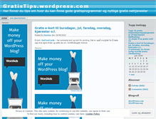 Tablet Screenshot of gratistips.wordpress.com