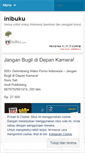 Mobile Screenshot of inibuku.wordpress.com