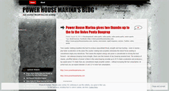 Desktop Screenshot of powerhousemarina.wordpress.com