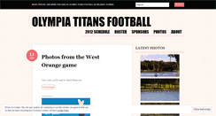 Desktop Screenshot of olympiafootball.wordpress.com