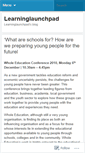 Mobile Screenshot of learninglaunchpad.wordpress.com